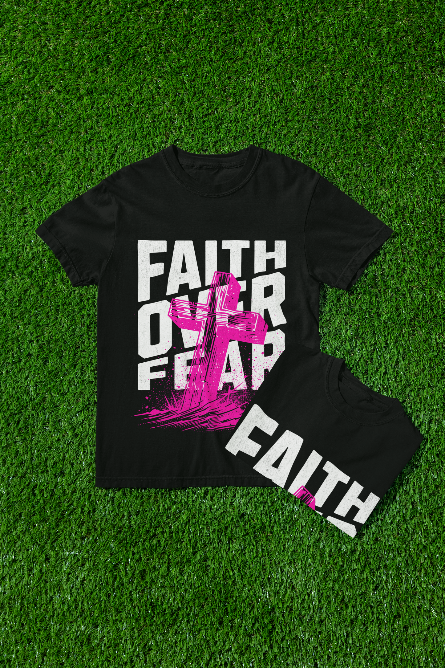Faith Over Fear – Faith-Based Statement Shirt