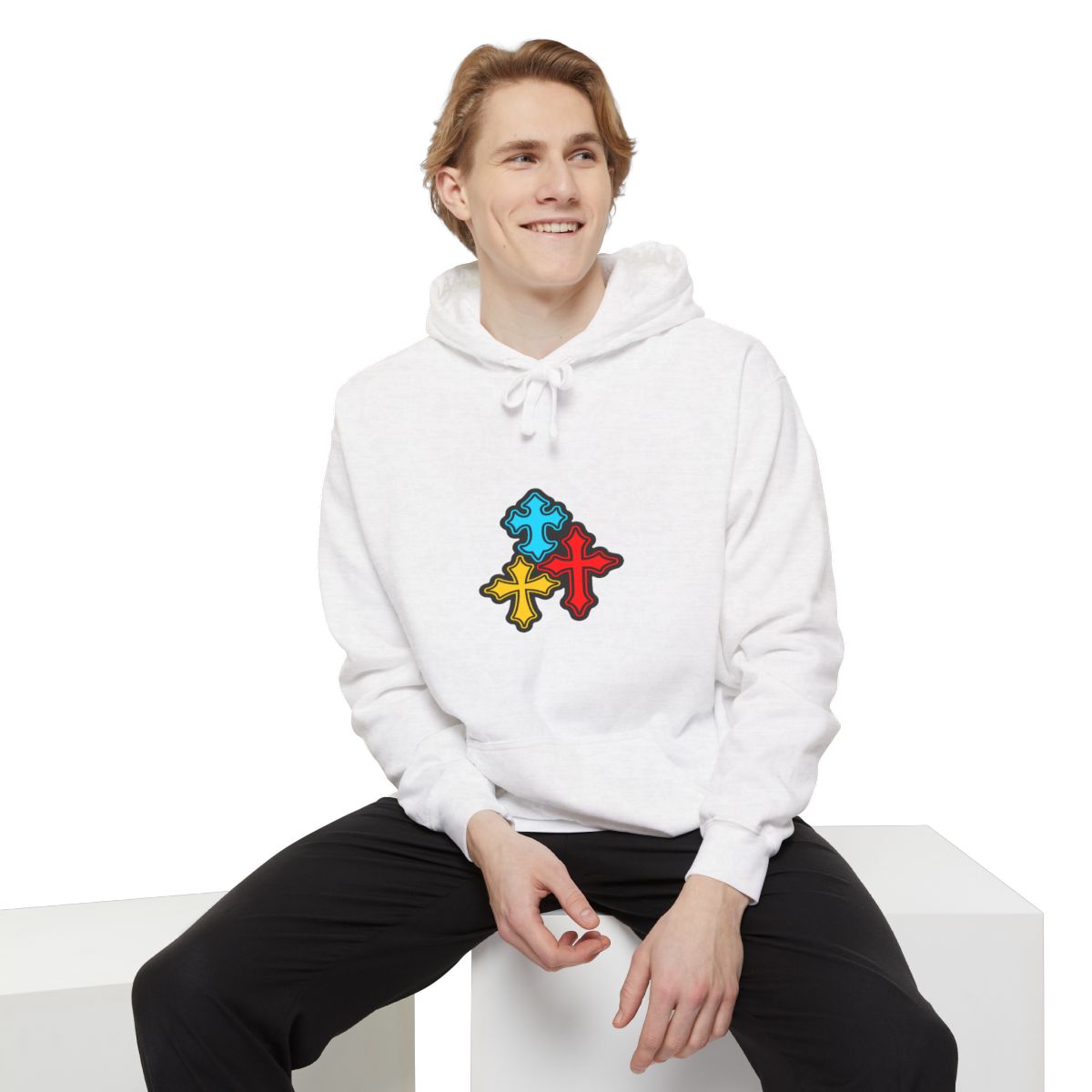 Colorful Brotherhood Unisex Hoodie Cozy Cotton Sweatshirt, Gift for Friends, Casual Wear, Streetwear, Comfortable Layer